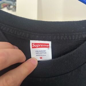 Supreme Charcoal Tee